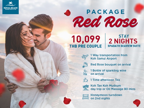 Royal-Beach-Samui_Package-Red-Rose